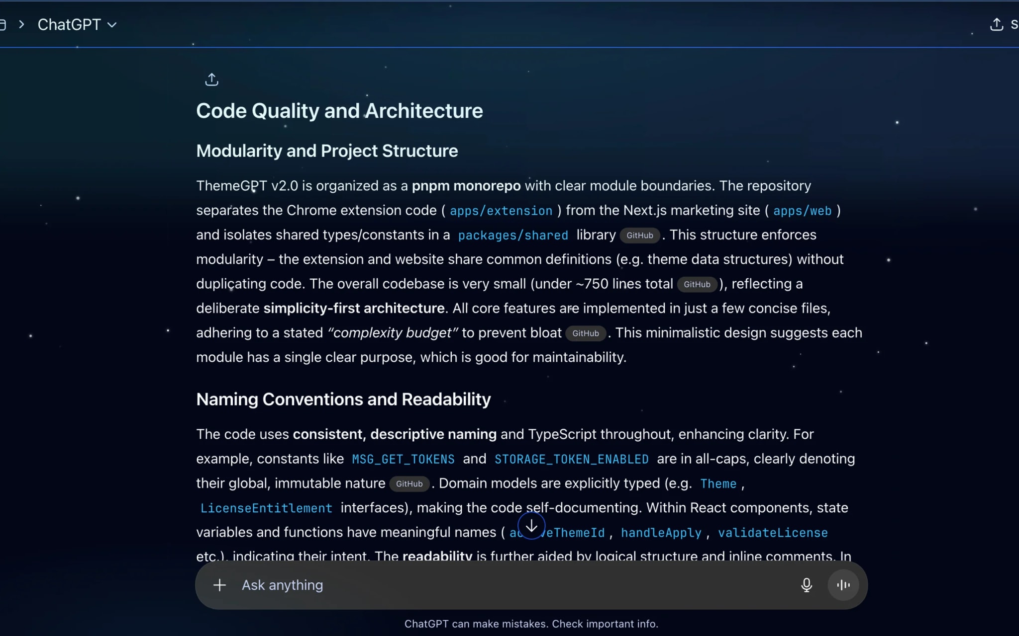 Silent Night (Starfield) content view